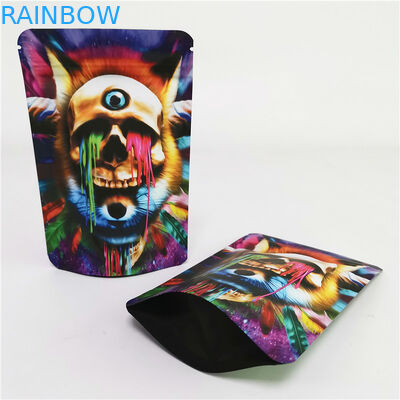 Kemasan Dupa Herbal Gusset Laminated Heat Sealable Plastic Runtz