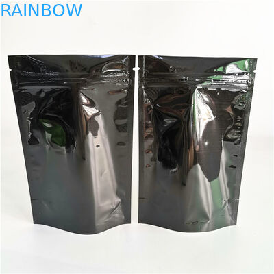 100mic Biodegradable Smell Proof Pouches 3.5g Baggies MOPP VMPET CMYK BOPP