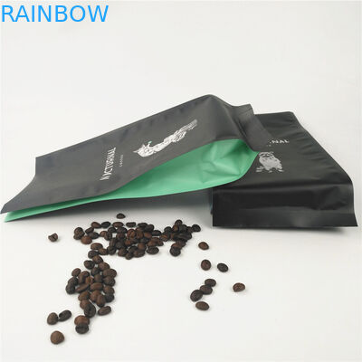 CMYK OPP Aluminium Foil Kantong Makanan Ringan Kacang Kopi MOPP PE Pa 1.5c