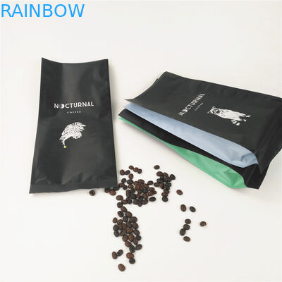 CMYK OPP Aluminium Foil Kantong Makanan Ringan Kacang Kopi MOPP PE Pa 1.5c