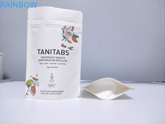 MOPP CMYK Tas Ziplock yang Dapat Ditutup Kembali 200mic VMPET Plastik PVC CPE