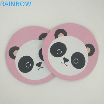 3.5 Gram Round Mylar Bag Cbd Weed Hemp VMPET Dengan Ziplock Pengaman