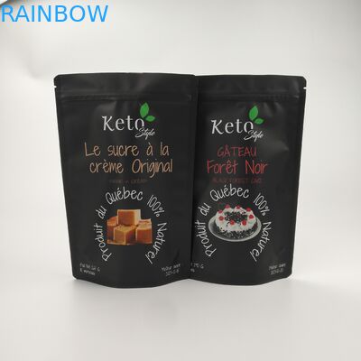 Kantong Berdiri Plastik Mylar Gravure Ziplock 1.5C PA CMYK MOPP