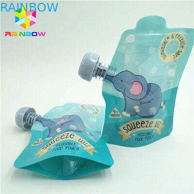 1.2C VMPET Plastic Stand Up Pouch 200mic MOPP CMYK Doypack Dengan Ritsleting