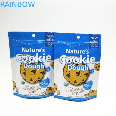 1.2C CMYK Snack Food Packaging Bags Gravure Dapat Ditutup Kembali Dengan Ritsleting