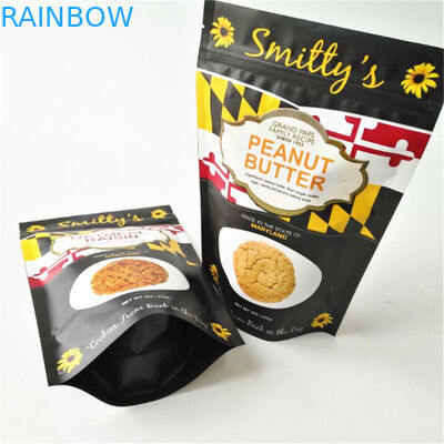 Snake Doypack Food Stand Up Pouches Tas Ritsleting Plastik 12C CMYK MOPP