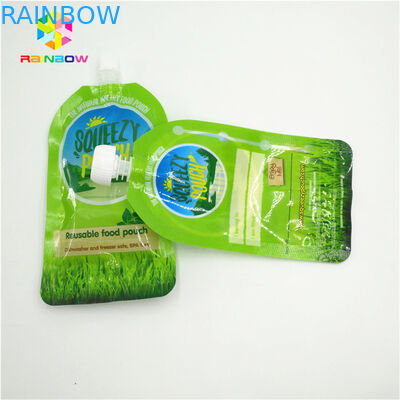 0.7C Bau Bukti Ziplock Pouch CMYK Self Heat Seal AL CPP 100mic