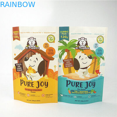 Kertas Kraft Stand Up Zipper Bag Ramah Lingkungan Dapat Didaur Ulang Biodegradable