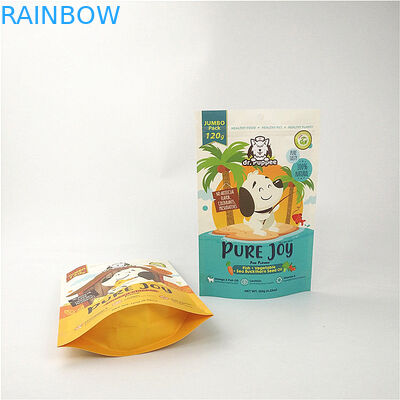 Kertas Kraft Stand Up Zipper Bag Ramah Lingkungan Dapat Didaur Ulang Biodegradable