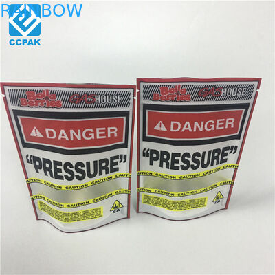 Tas Mylar Ziplock Sentuhan Lembut Die Cut Kue Bentuk Tidak Teratur Tas Mylar