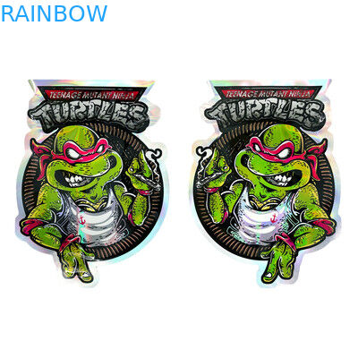 Bentuk Tidak Beraturan 3.5g Kantong Plastik Mylar yang Dapat Dimakan Tas Mylar Bukti Bau Untuk Kemasan