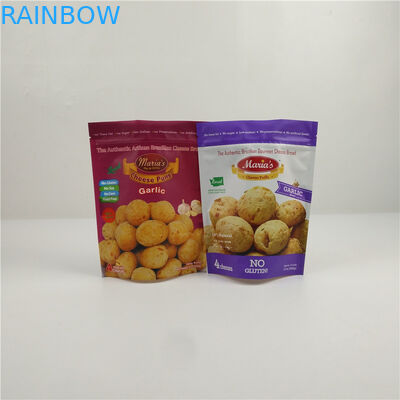 Kustom CMYK Dicetak Smell Proof Snack Bag Kemasan Aluminium Foil