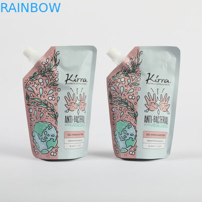 Custom Foil Plastik Kosmetik Stand Up Spout Pouch Kemasan Kemasan Kemasan Kemasan