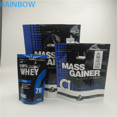 Kantong Plastik Ganja Kemasan Makanan Tas Ritsleting Berdiri