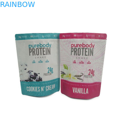 Kantong Plastik Ganja Kemasan Makanan Tas Ritsleting Berdiri