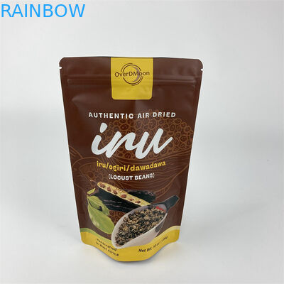 Kemasan Kantong Plastik THC Stand Up Tas Kemasan Ziplock Doypack