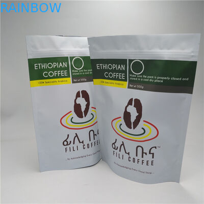 Aluminium Foil Doypack Tas Kemasan Makanan Teh Bau Bukti Dengan Ritsleting