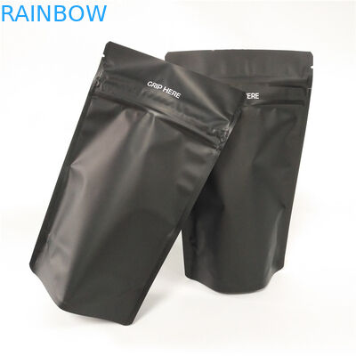 Aluminium Foil Doypack Tas Kemasan Makanan Teh Bau Bukti Dengan Ritsleting