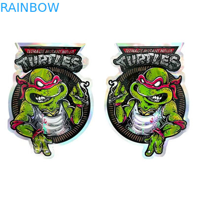 Kustom Dicetak Zip Lock Mylar Bags Segel Panas Gummies Snack Zipper Bags Aluminium Foil