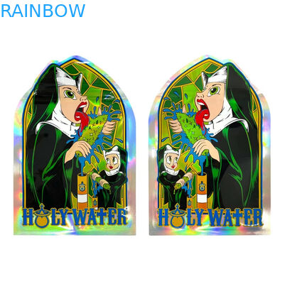 Kustom Dicetak Zip Lock Mylar Bags Segel Panas Gummies Snack Zipper Bags Aluminium Foil