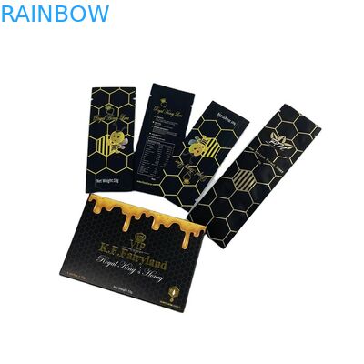 Food Grade Royal Honey Bee Sachet Kantong Plastik Kemasan Gel Mylar 10g 20g