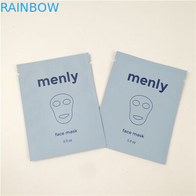 Kemasan Kantong Kosmetik Kertas Kraft Mini Dengan Ritsleting Kosong Foil Kopi Teh Pil Sachet