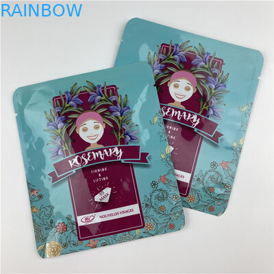 Kemasan Kantong Kosmetik Kertas Kraft Mini Dengan Ritsleting Kosong Foil Kopi Teh Pil Sachet