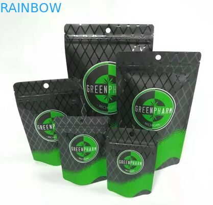 Plastik Teh Kopi Snack Packing Tas Ziplock Ditutup Kembali Kantong Kustom Laminated Runtz