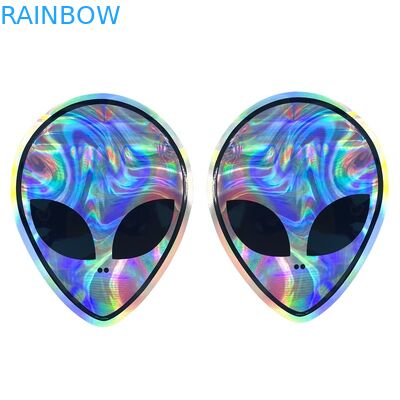 Kustom Tidak Teratur Bentuk Mylar Plastic Zipper Bag Bau Bukti 3.5g 7g