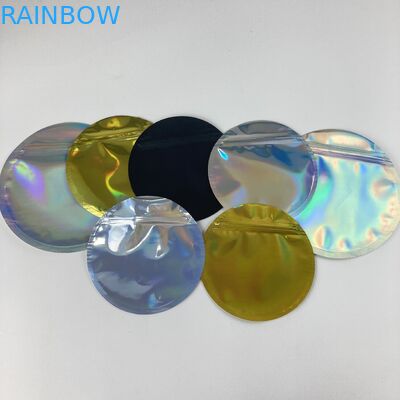 Kustom Tidak Teratur Bentuk Mylar Plastic Zipper Bag Bau Bukti 3.5g 7g