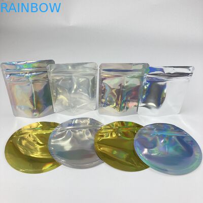 Aluminium Foil Tea Snack Food Packaging Stand Up Bags Kustomisasi Ritsleting