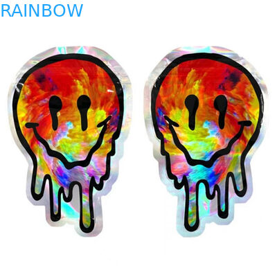 3.5g 7g Resealable Zipper Mylar Food Packaging Bentuk Tidak Beraturan Untuk Kue Permen