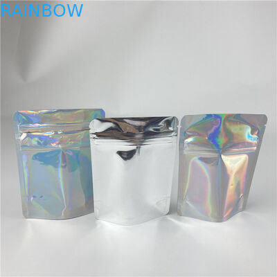 Kustom Stand Up Zipper Cookie Foil Pouch Kemasan Tas Mylar 3.5g 7g 14g