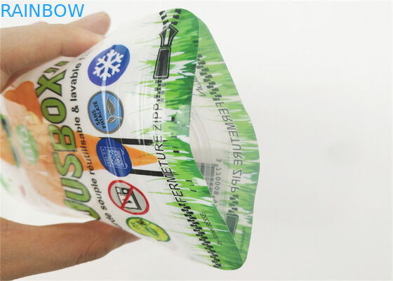 Digital Printing Plastic Spout Pouch Untuk Jus Yogurt Squeeze Baby Food Packaging Bag