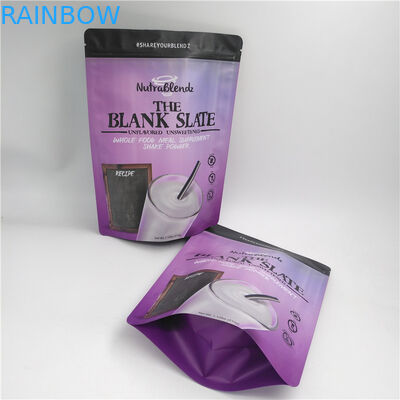 THC Plastic Stand Up Pouch Dengan Zipper Mylar Packaging Bag Untuk Camilan Ganja