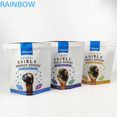 Mylar Tobacco Spice Kantong Plastik Kemasan Kue Stand Up Pouch 3.5g