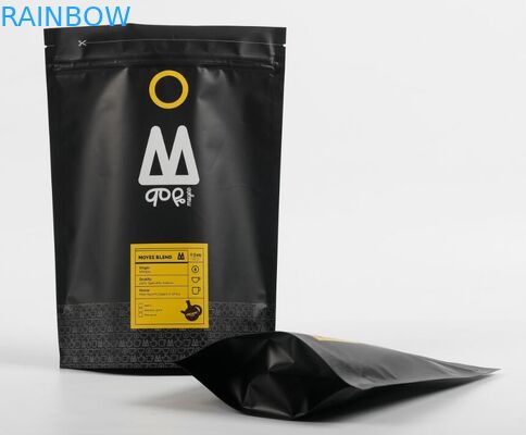 Soft Touch Stand Up Doypack Cookie Snack Bag Kemasan Tas Rami Dengan Ritsleting