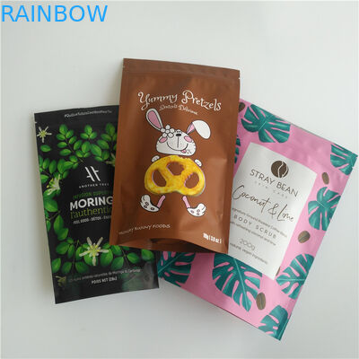 Kustom Mylar Smell Proof Snack Bag Packaging Zipper Coffee Bag Kratom