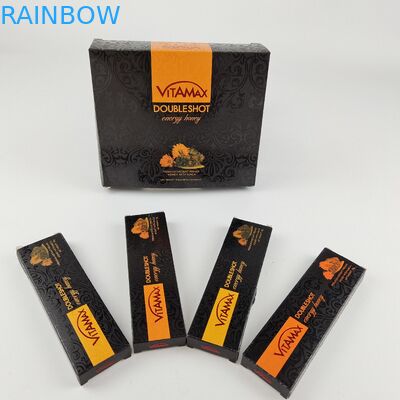 Grosir Kustom Warna Hitam Kemasan 22g Berat Sachet Kotak Madu Manis Untuk Vitamax Energy Honey