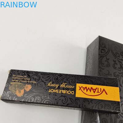 Grosir Kustom Warna Hitam Kemasan 22g Berat Sachet Kotak Madu Manis Untuk Vitamax Energy Honey