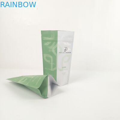 Permen Kopi Dimakan Mylar Bags 3.5g Stand Up Pouches Zipper Food Packing Packet