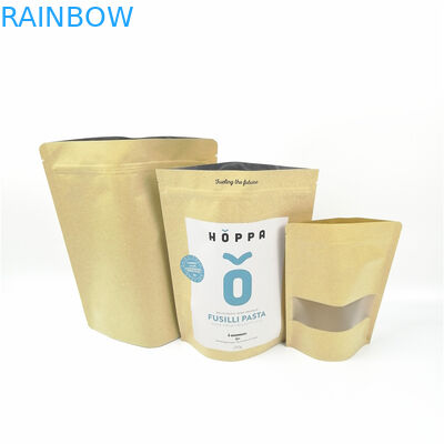 Tas Mylar Stand Up yang Dapat Didaur Ulang 3.5g Untuk Kemasan Biji Kopi Rempah-rempah Tembakau