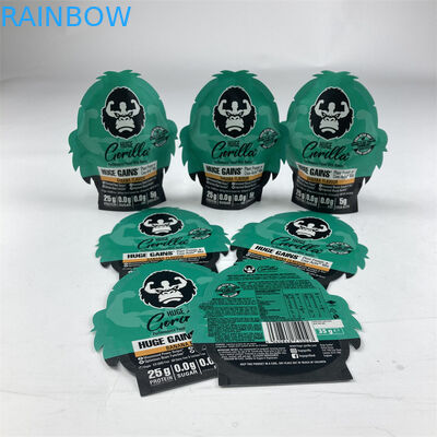 Bentuk Tidak Teratur Laminated Smell Proof Mylar 3.5g 7g 14g 28g Soft Touch Ziplock Mylar Bag