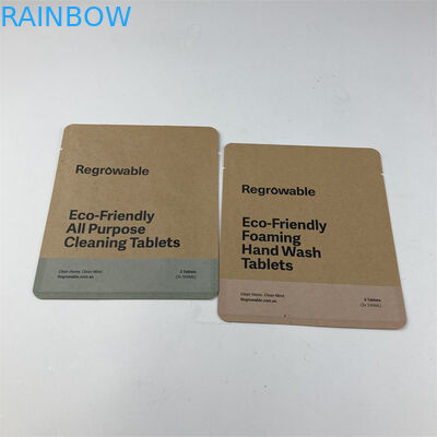 Digital Printing Kantong Kertas Kompos Ramah Lingkungan Food Grade Untuk Camilan Permen