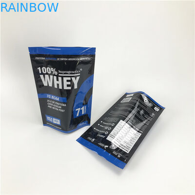 Kustom Digital Printing Mylar Food Bag Kantong Kemasan yang Dapat Dimakan Makanan Kering Ziplock Mylar Bags