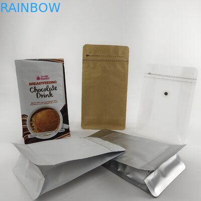 Matte Clear Mylar Aluminium Foil Bags 100g 250g 500g Tas Kemasan Bawah Datar