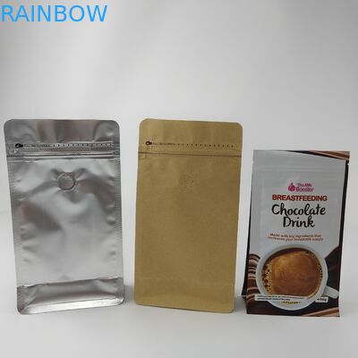Matte Clear Mylar Aluminium Foil Bags 100g 250g 500g Tas Kemasan Bawah Datar