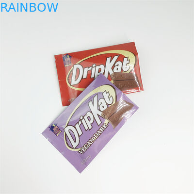 Custom Printing Logo Mylar Smell Proof Bag Dimakan Untuk Sereal Cokelat