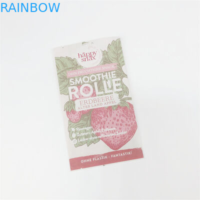 Custom Printing Logo Mylar Smell Proof Bag Dimakan Untuk Sereal Cokelat