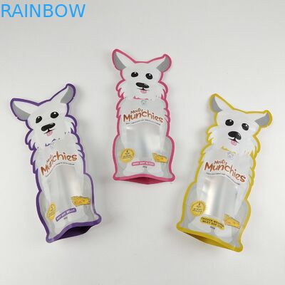 Tas Ziplock Mylar Stand Up Pengaman Anak 3.5g Die Cut Khusus Ketebalan 50 - 200 mikron